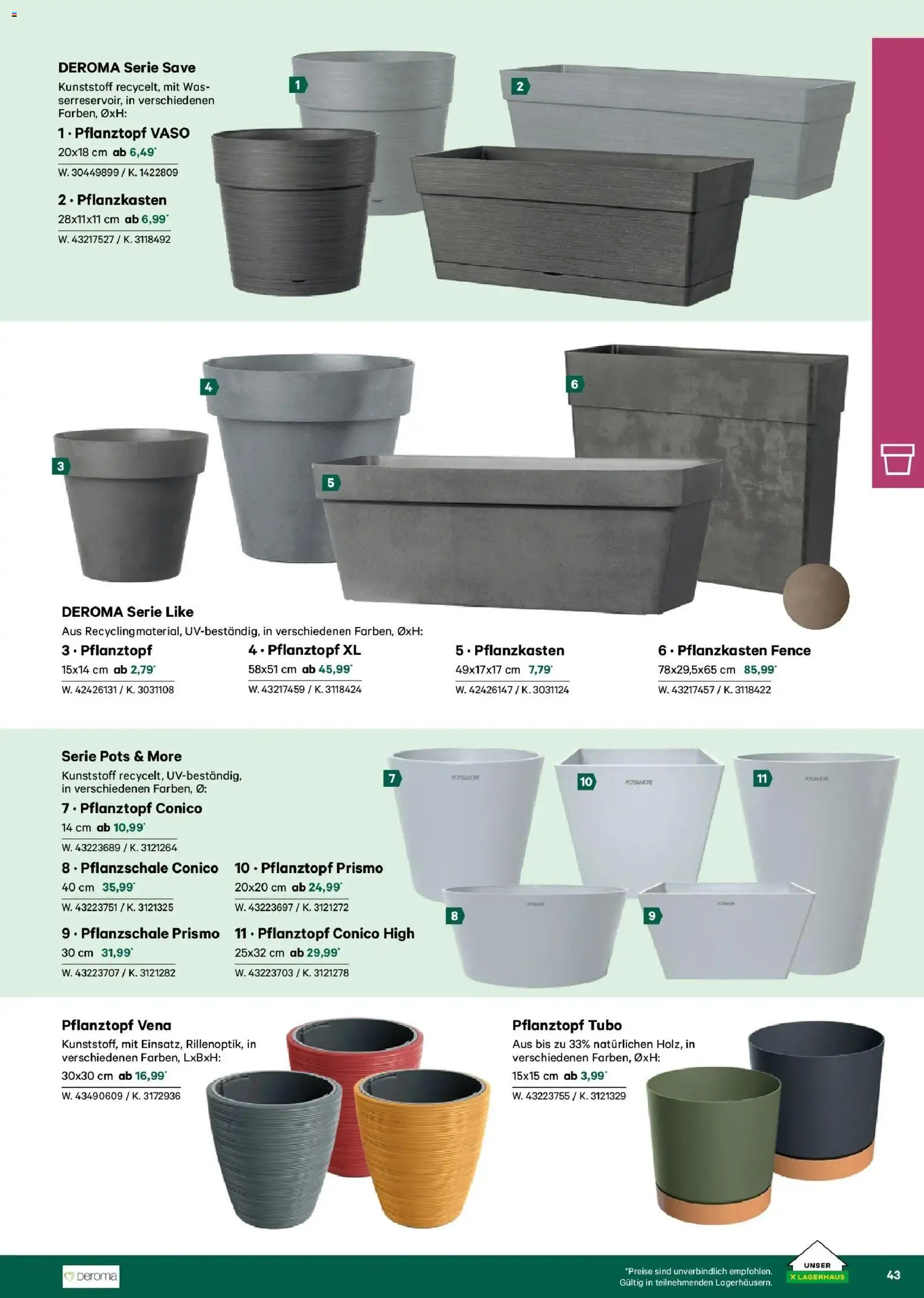 Lagerhaus - Lagerhaus - Garten & Freizeit Katalog 2026 gültig ab 01.03.2026 | Seite: 43