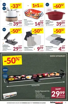 Intermarché - Al onze aanbiedingen voor goedkope feestdagen - Voorbeeld van een folder van Intermarché, geldig van 18.11.2025 | Pagina: 51 | Producten: Gietijzer, Vis, Grill, Groenten