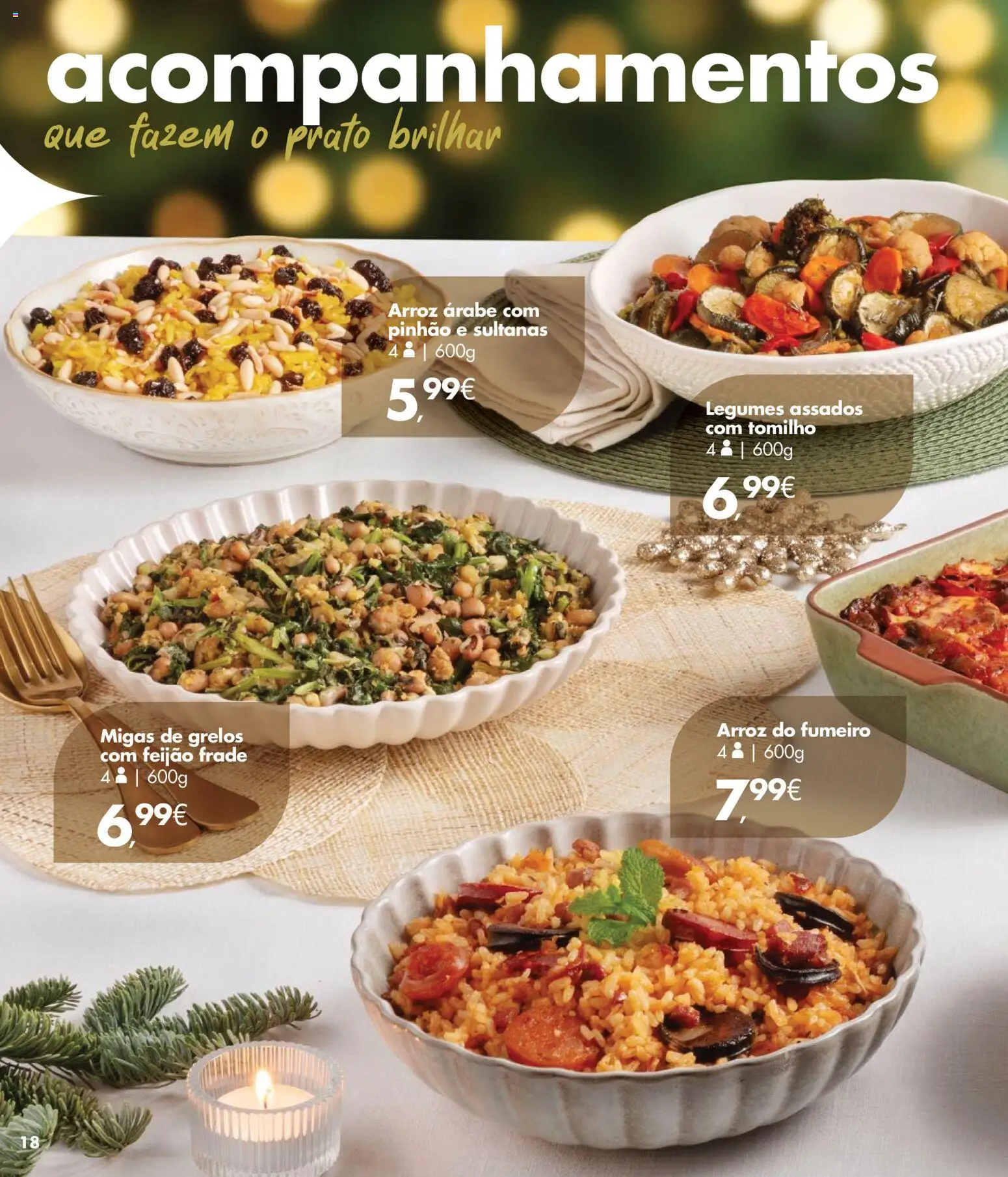 Pingo Doce Encomendas de Natal  │ válido de 19.11.2025 | Página: 18 | Produtos: Grelos, Arroz