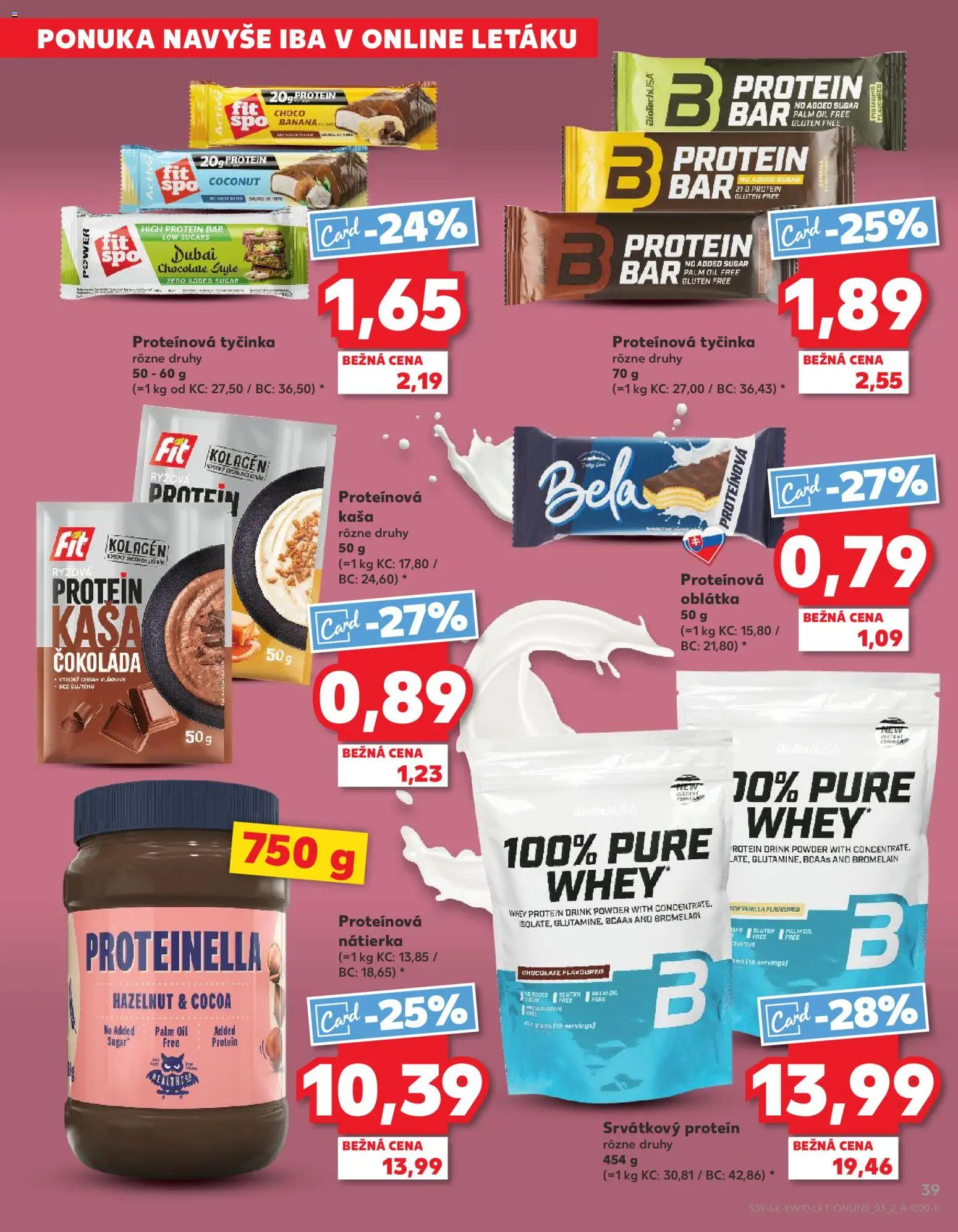 Nové Kaufland akcie – leták je platný od 05.03.2026 | Strana: 39