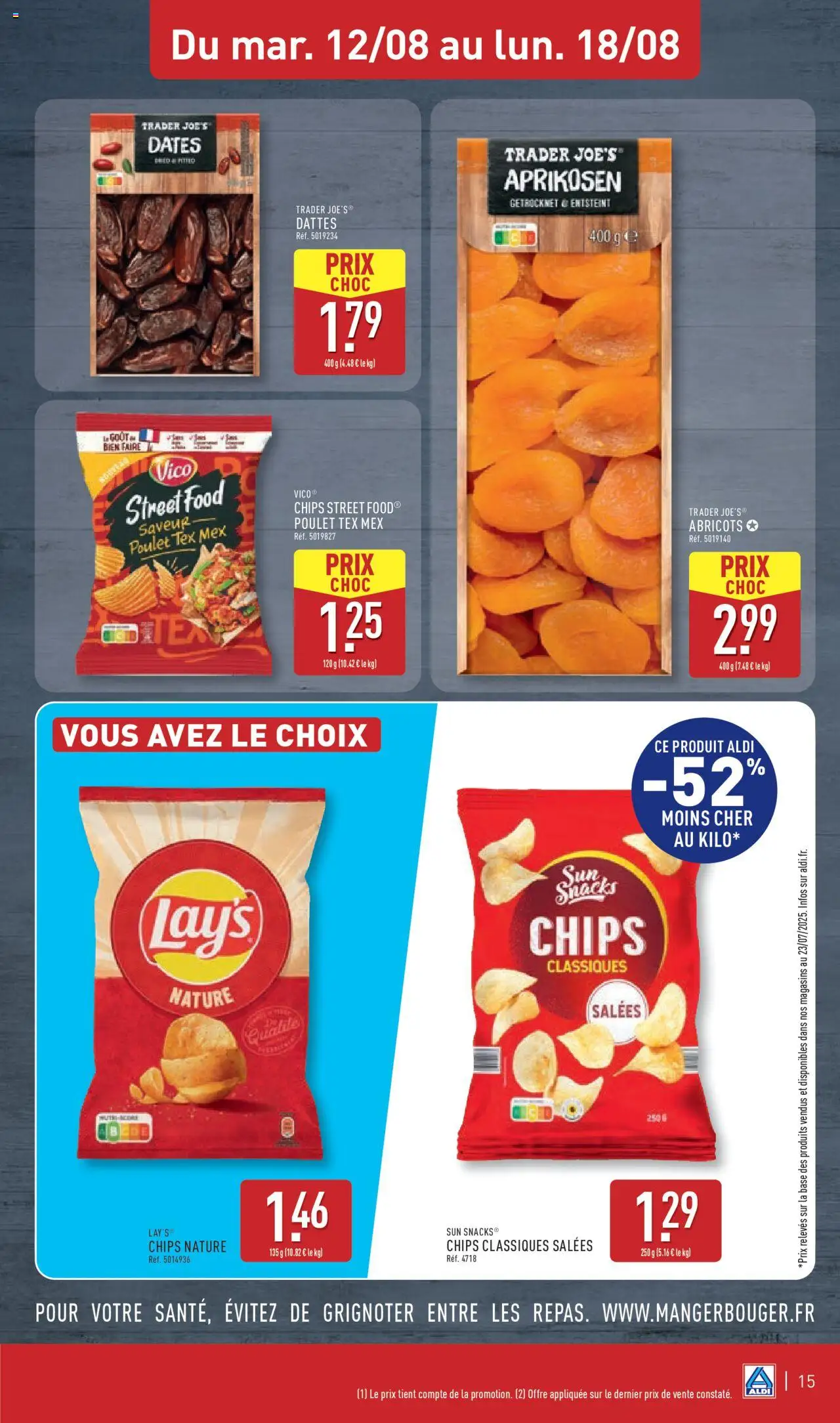  | Page: 17 | Produits: Dattes, Base, Abricots, Chips