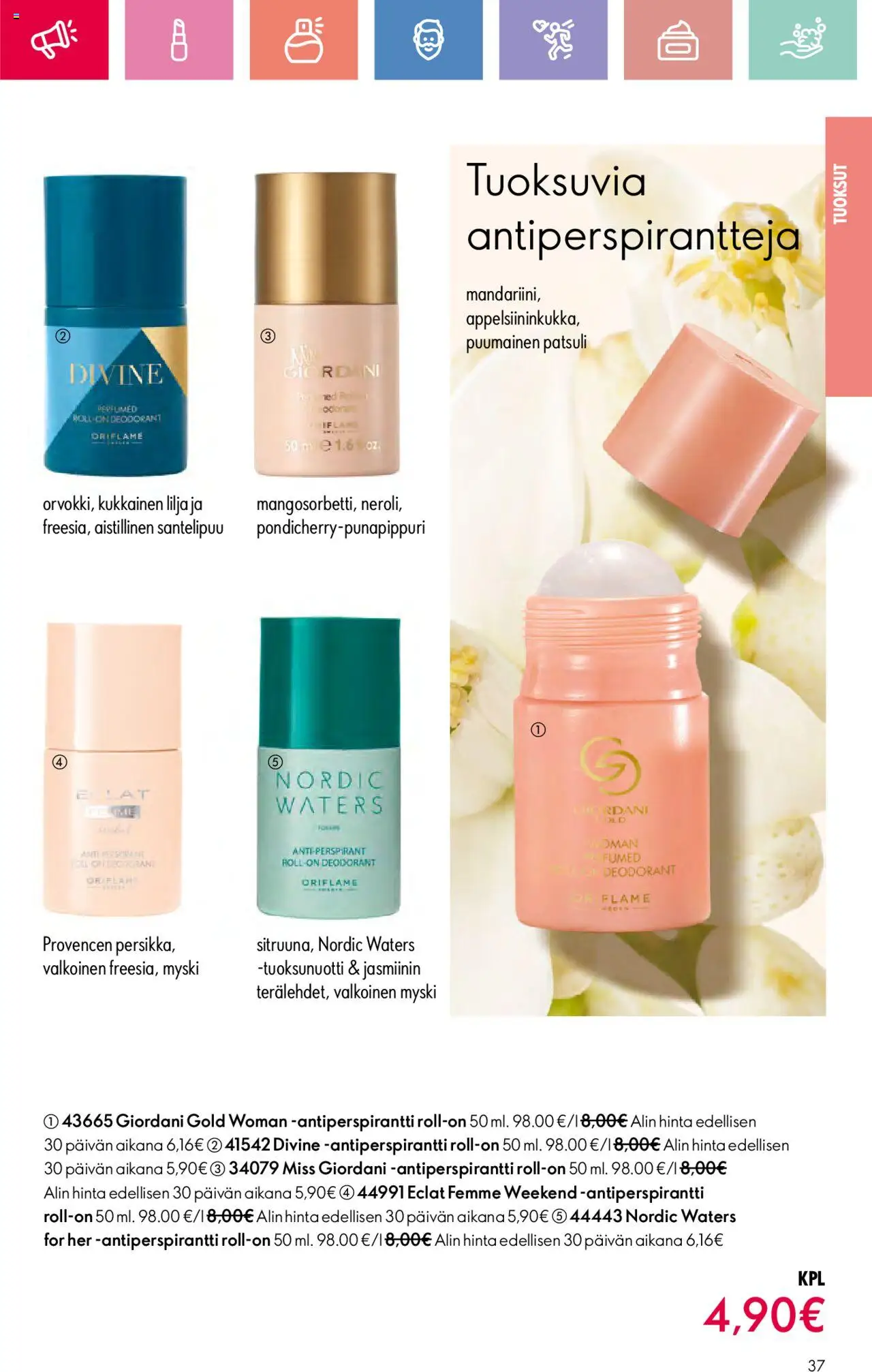  | Sivu: 37 | Tuotteet: Antiperspirantti