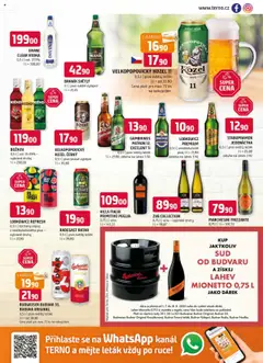 Terno leták od 09.07.2025 | Strana: 13 | Produkty: Frizzante, Kozel černý, Nealkoholické pivo, Láhev