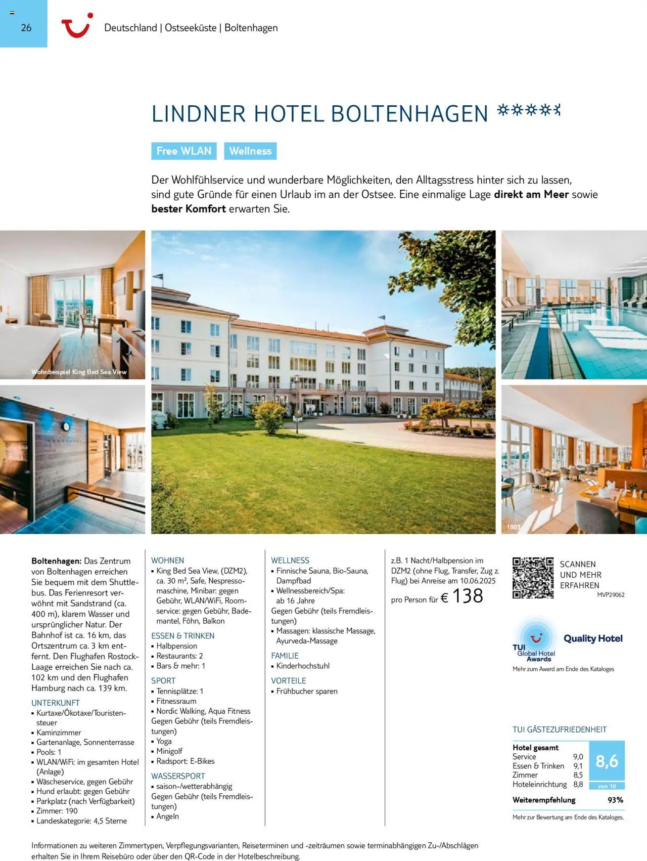 TUI Prospekt 	 – gültig ab 01.11.2024 | Seite: 26 | Produkte: Wasser