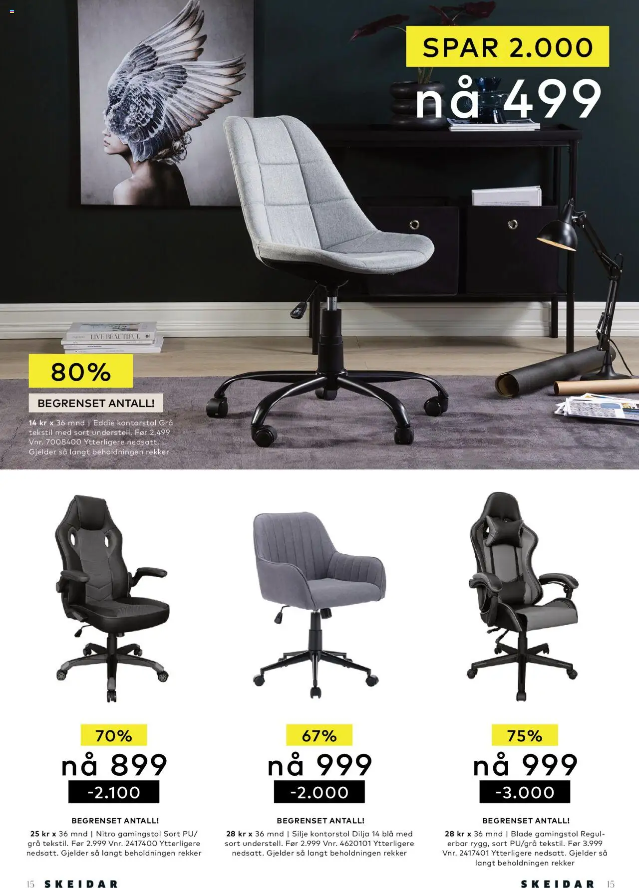  | Side: 15 | Produkter: Kontorstol