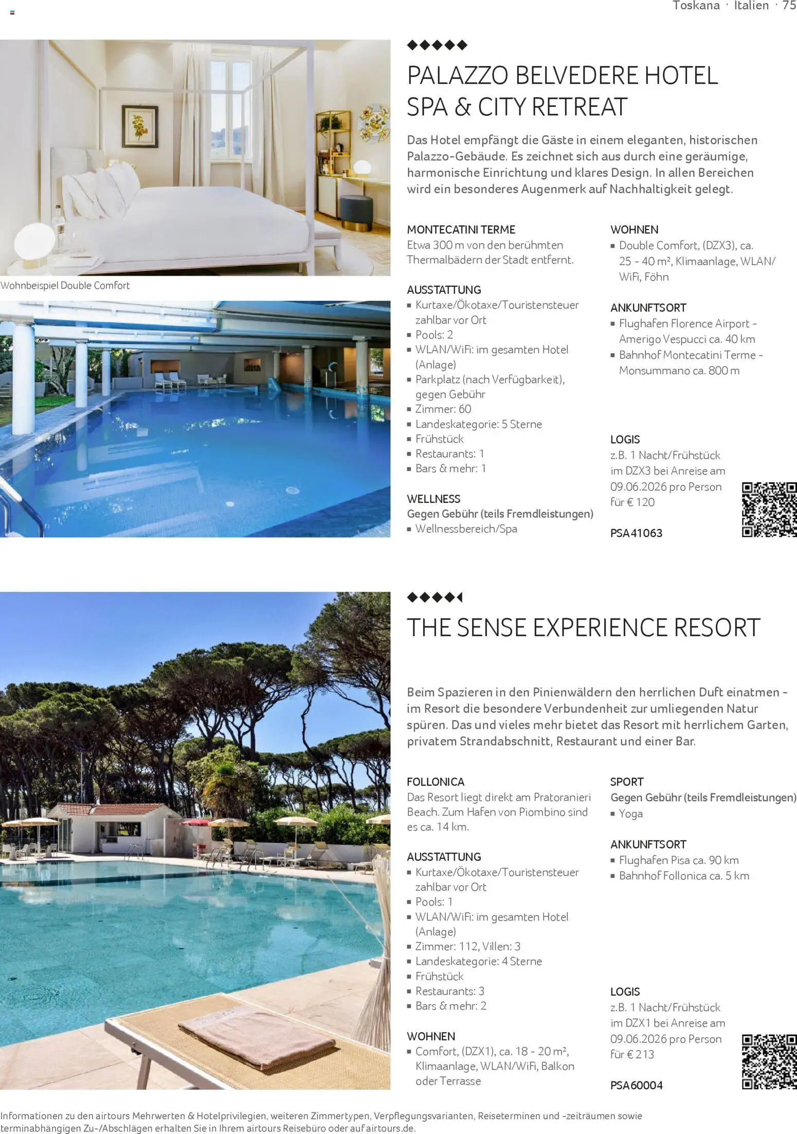 Aida Airtours Erstklassige Europareisen – gültig ab 30.10.2025 | Seite: 75 | Produkte: Duft, Föhn