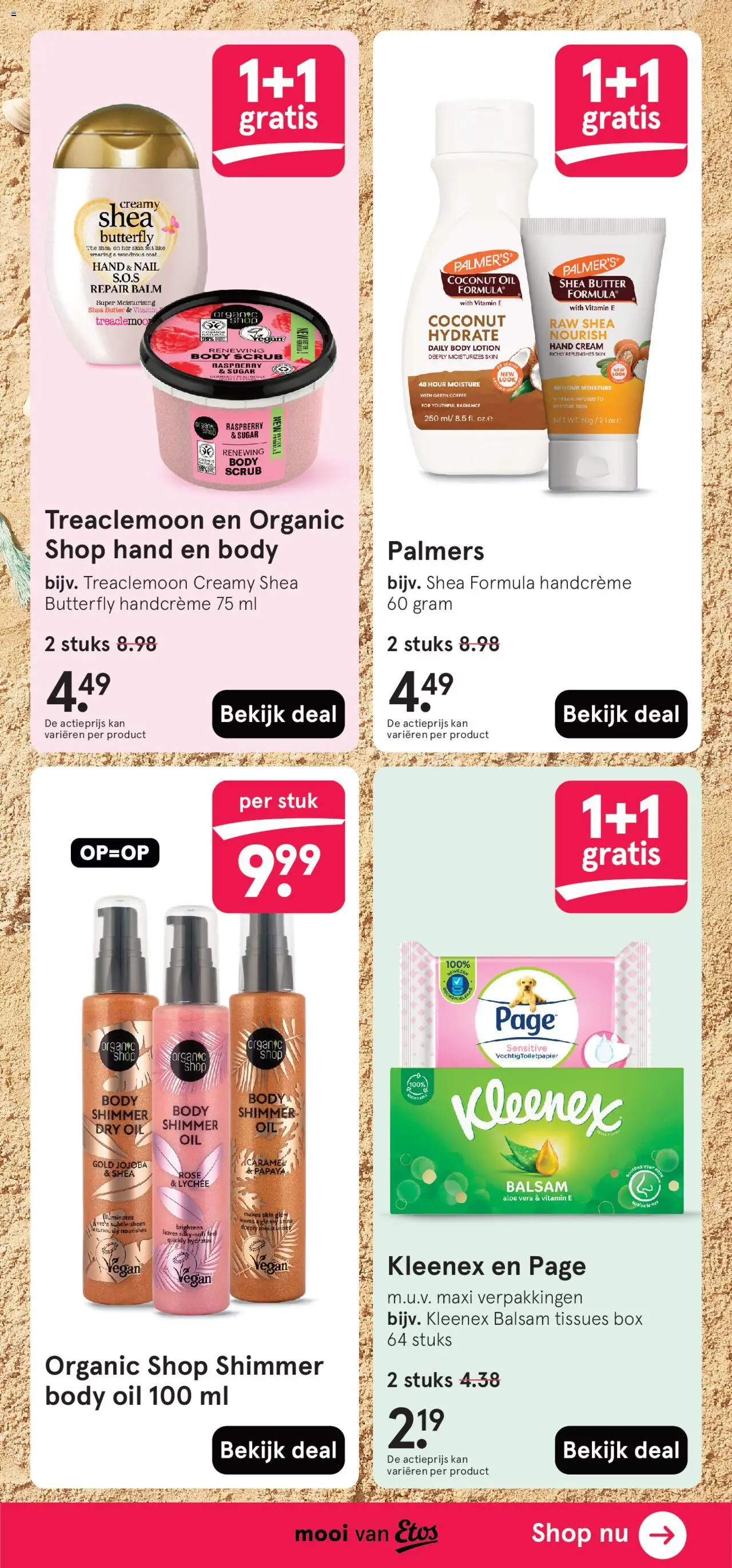  | Pagina: 43 | Producten: Kan, Box, Tissues, Handcrème