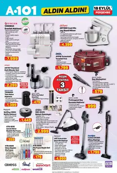 A101 Katalog Aldın Aldın - 18.09.2025 tarihinden itibaren geçerlidir | Sayfa: 6