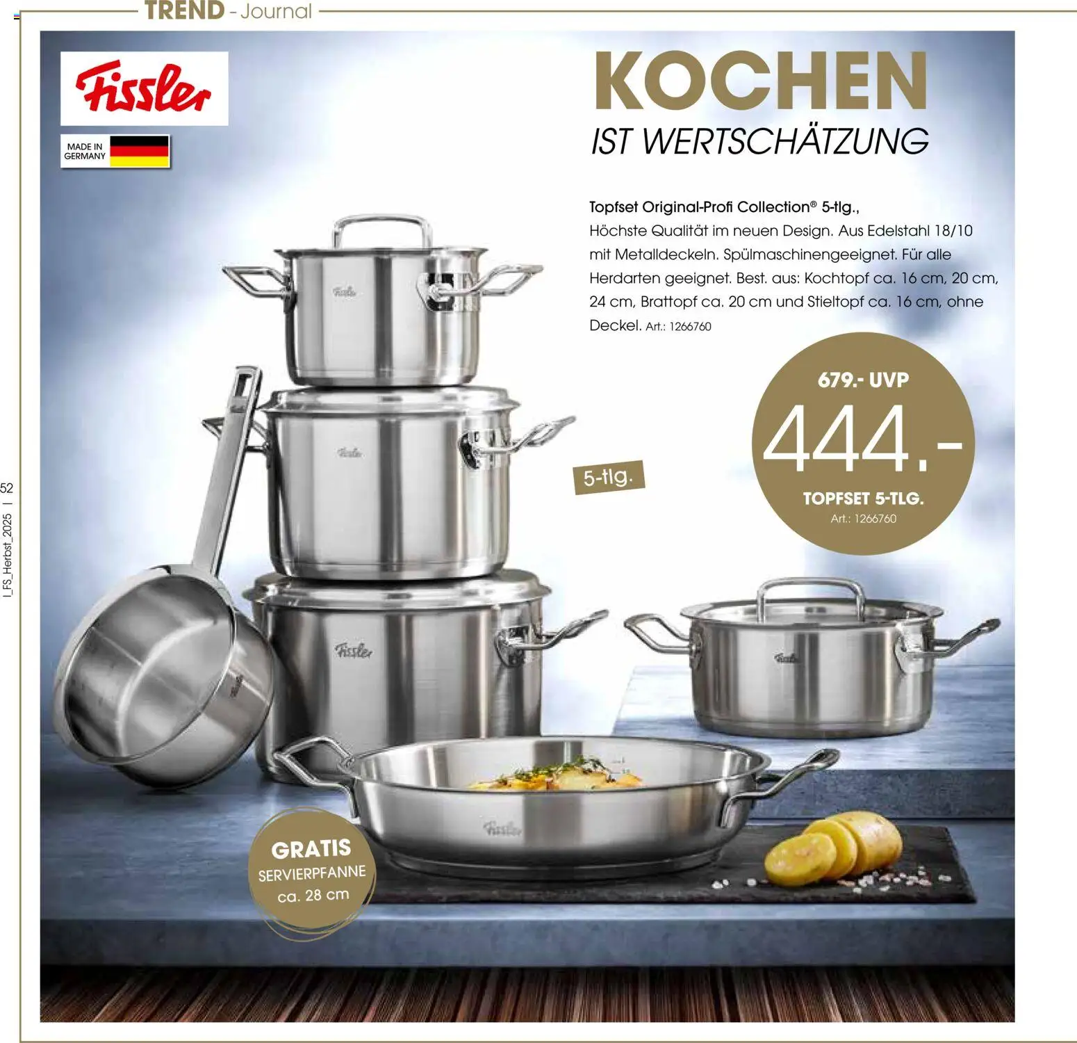 Zurbrüggen Trend-Journal Herbst – gültig ab 21.10.2025 | Seite: 52
