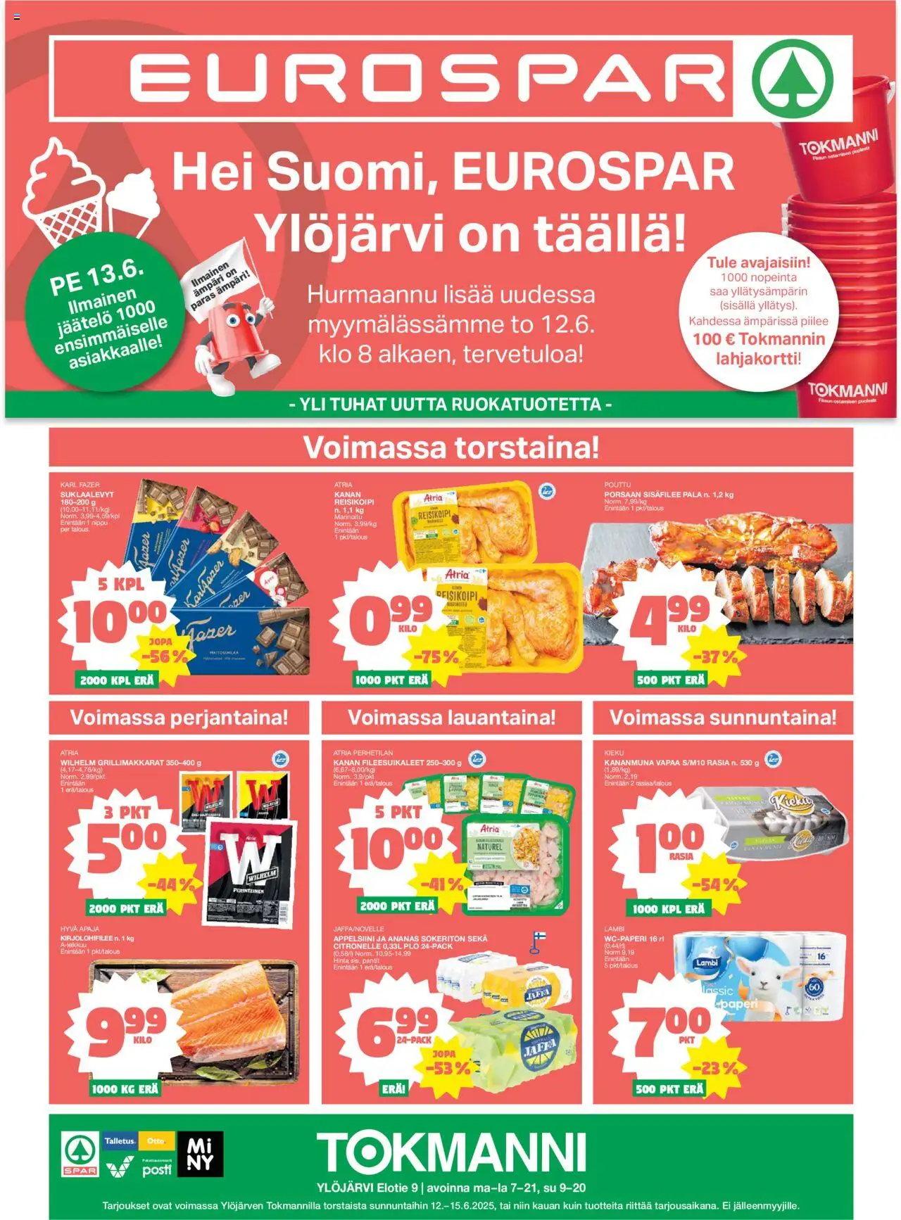  | Sivu: 1 | Tuotteet: Kananmuna, Paperi, Suklaalevyt, Ananas