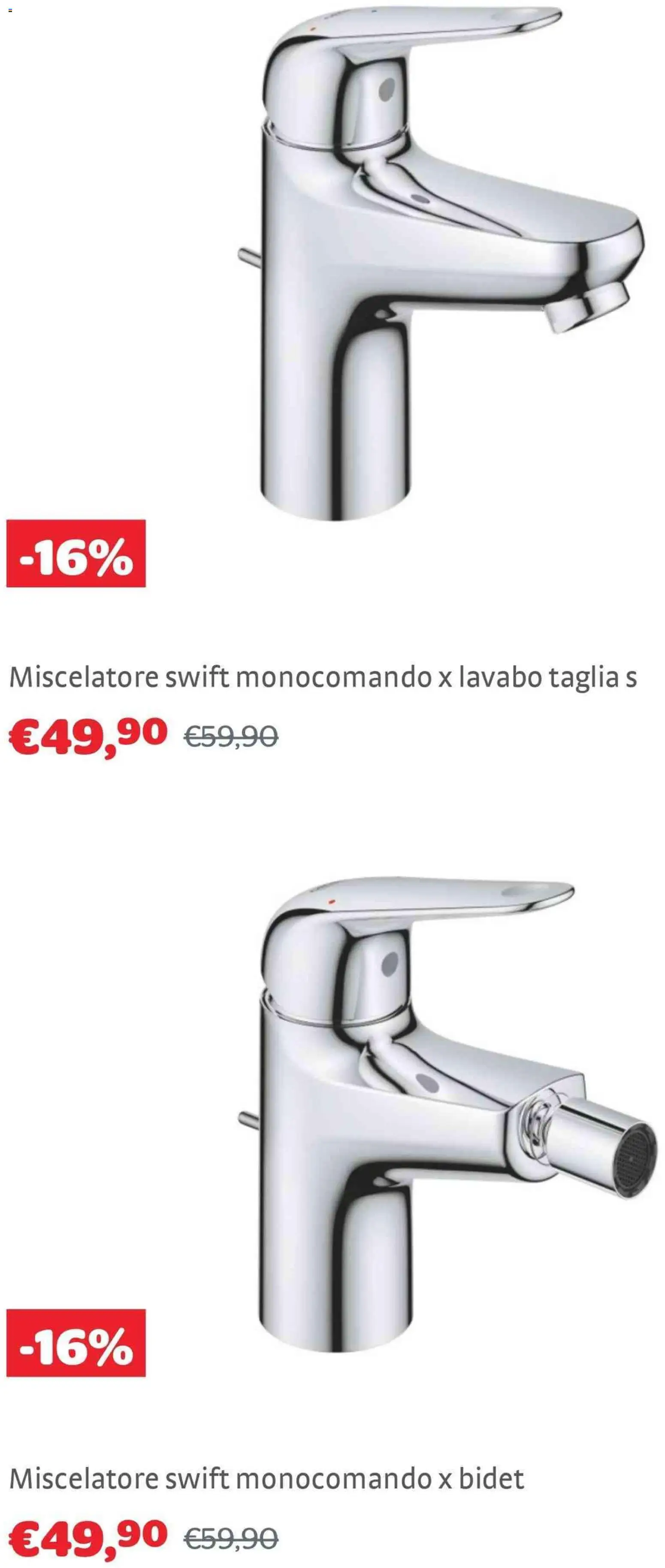 Volantino Brico Center del 04.12.2025 | Pagina: 29 | Prodotti: Miscelatore