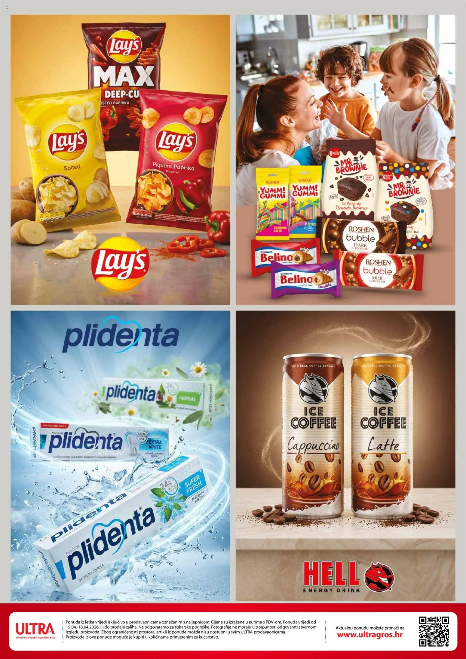 Ultra Gros katalog | vrijedi od 15.04.2026 | Stranica: 2 | Proizvodi: Hell, Paprika, Cappuccino