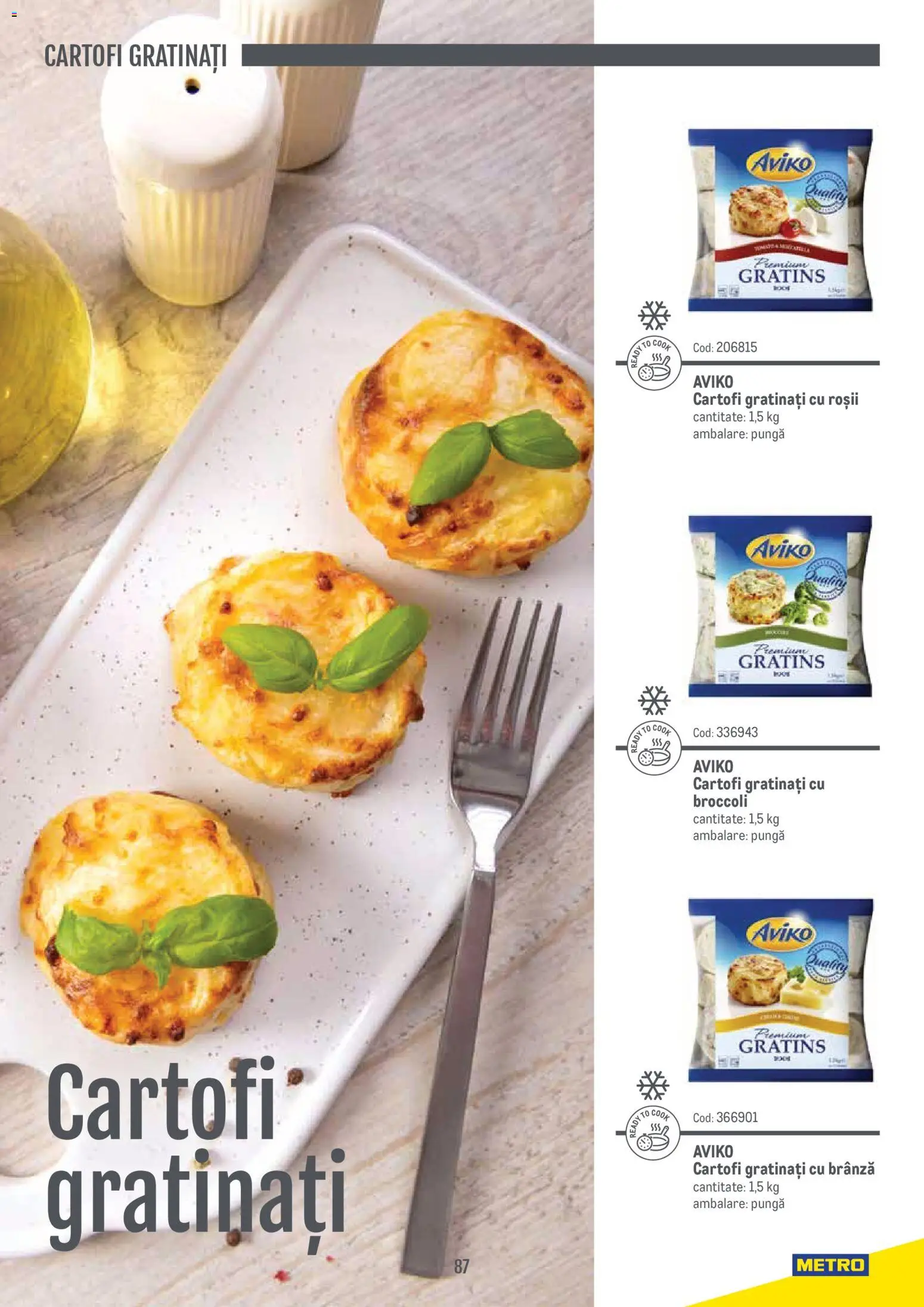 Noul catalog Metro – valabil de la 14.11.2024 | Pagină: 87 | Produse: Pungă, Brânză, Roșii, Cartofi