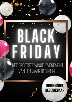 Paprika - Black Friday aankondiging - Voorbeeld van een folder van Paprika, geldig van 06.11.2025