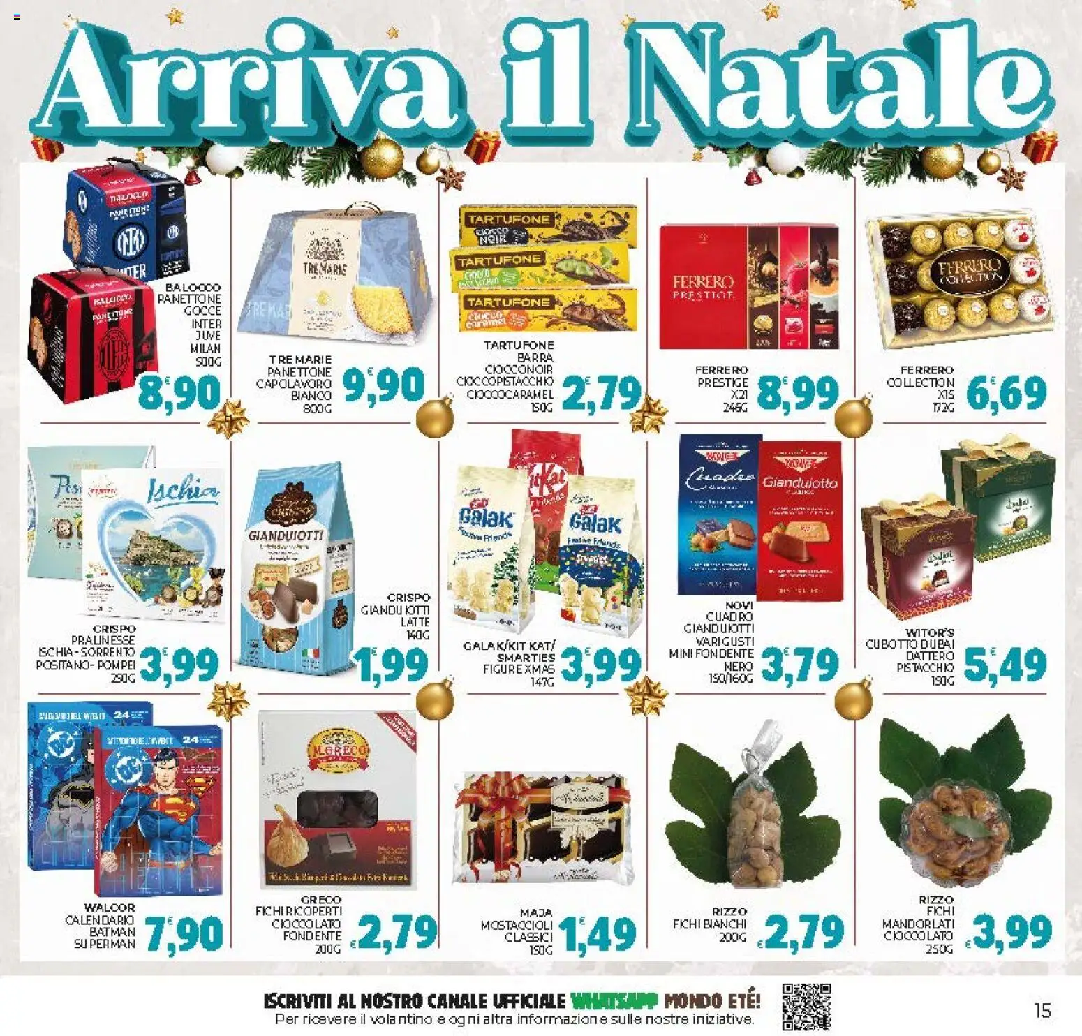 Volantino Eté del 21.11.2025 | Pagina: 15 | Prodotti: Cioccolato, Latte, Panettone