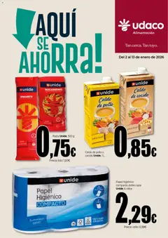 Vista previa Unide - Aquí se ahorra válido desde el 02.01.2026