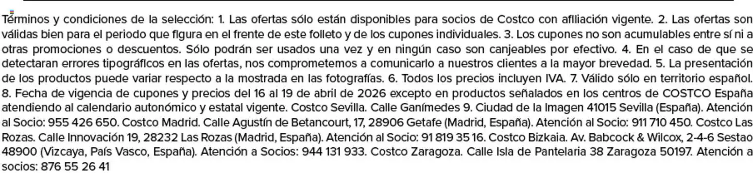 Costco catálogo │ válido desde el 16.04.2026 | Página: 5