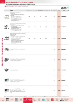Rexel - Prévisualisation de Rexel Sécurité, Communication valide à partir de 01.12.2024 | Page: 38 | Produits: Câble, Clé, Poids, Armoire