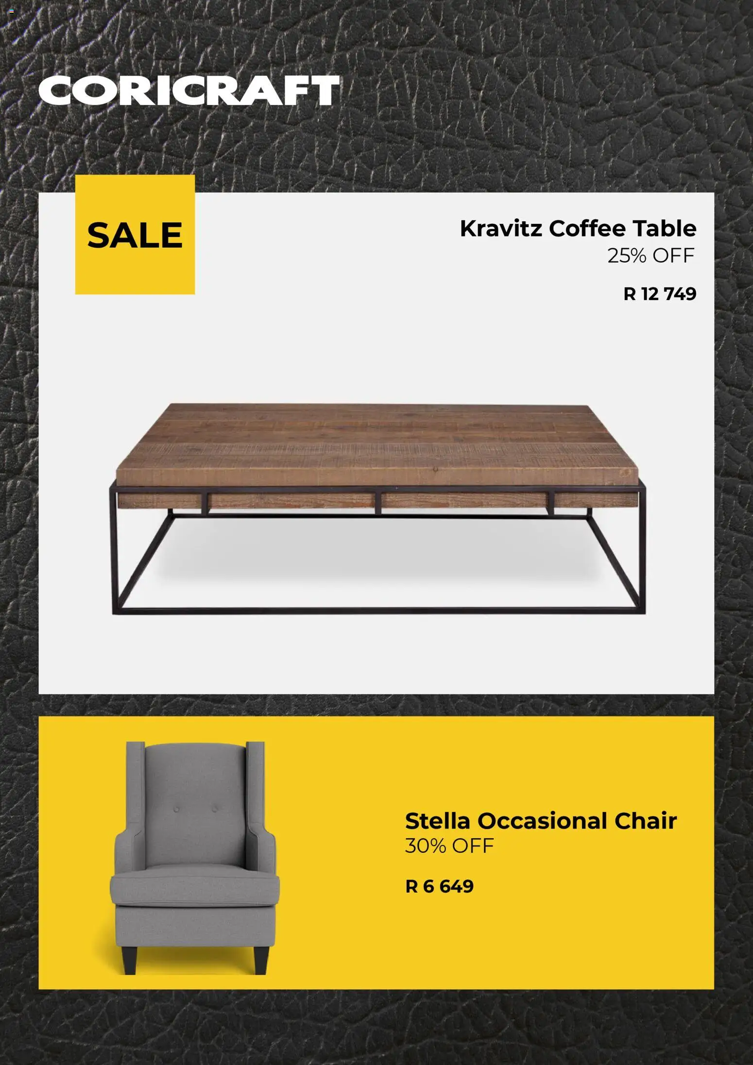 New Coricraft catalogue – valid from 23.10.2025 | Page: 7 | Products: Coffee table, Table, Chair, Coffee