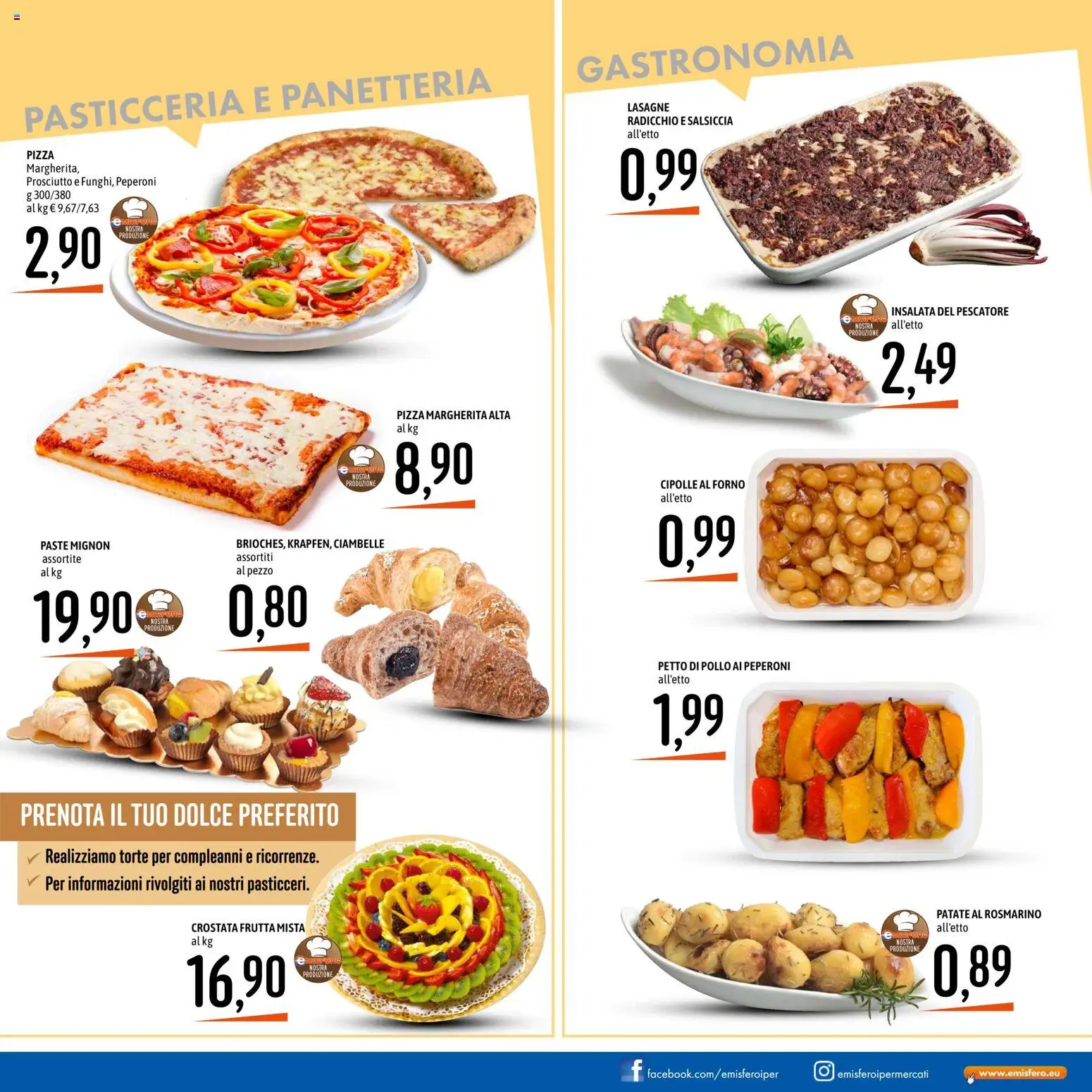 Volantino Emisfero del 26.02.2026 | Pagina: 17 | Prodotti: Pollo, Insalata, Frutta, Salsiccia