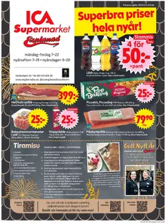 ICA Supermarket - Stockholm - Förhandsvisning av reklamblad från butik ICA Supermarket aktuell från 30.12.2025 | Sida: 1 | Produkter: Zingo, Galler, Fläsk, Hallon