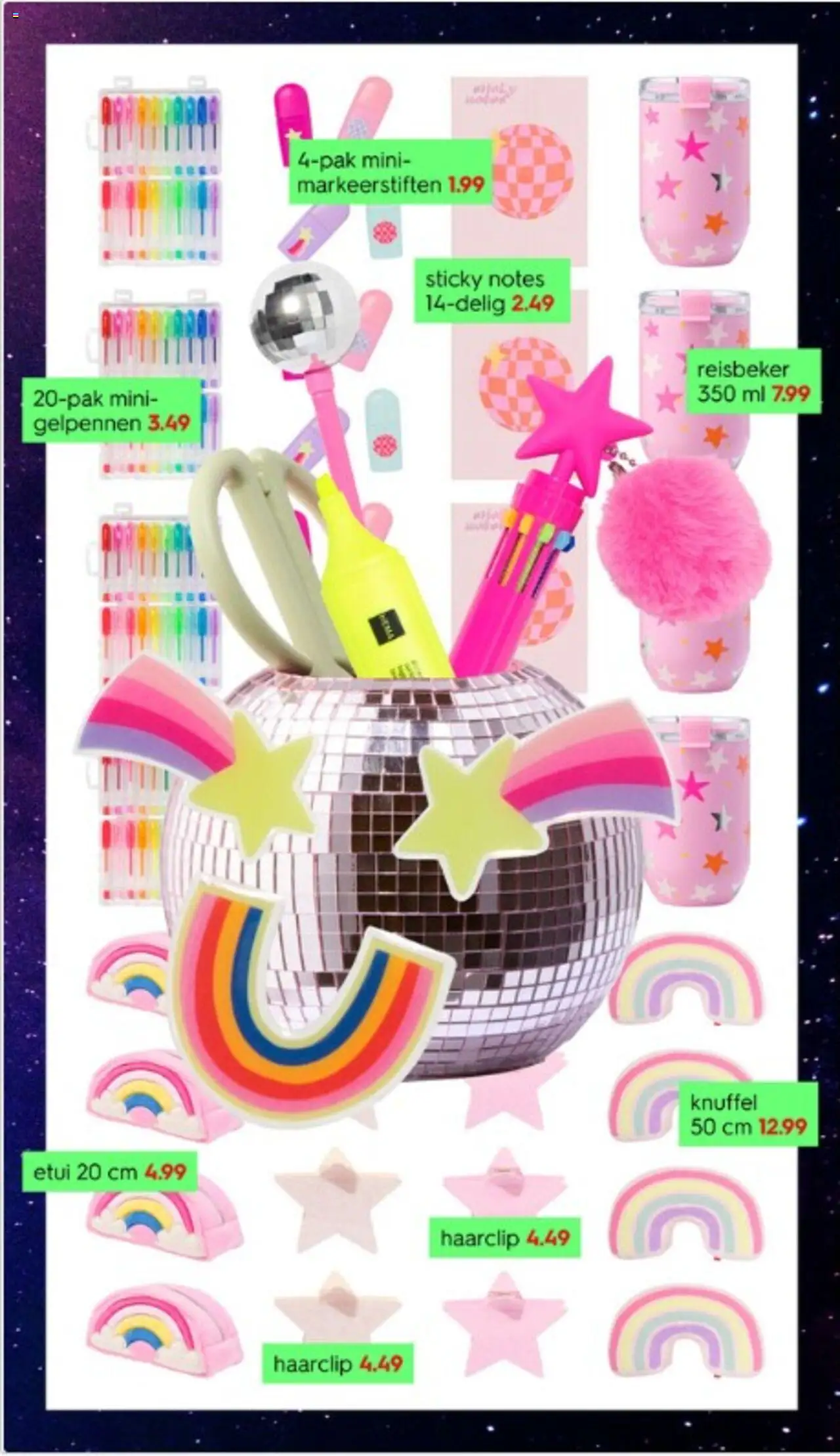  | Pagina: 16 | Producten: Haarclip, Markeerstiften, Etui